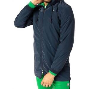 NEW SERGE BLANCO parka cap finistere jacket in blue